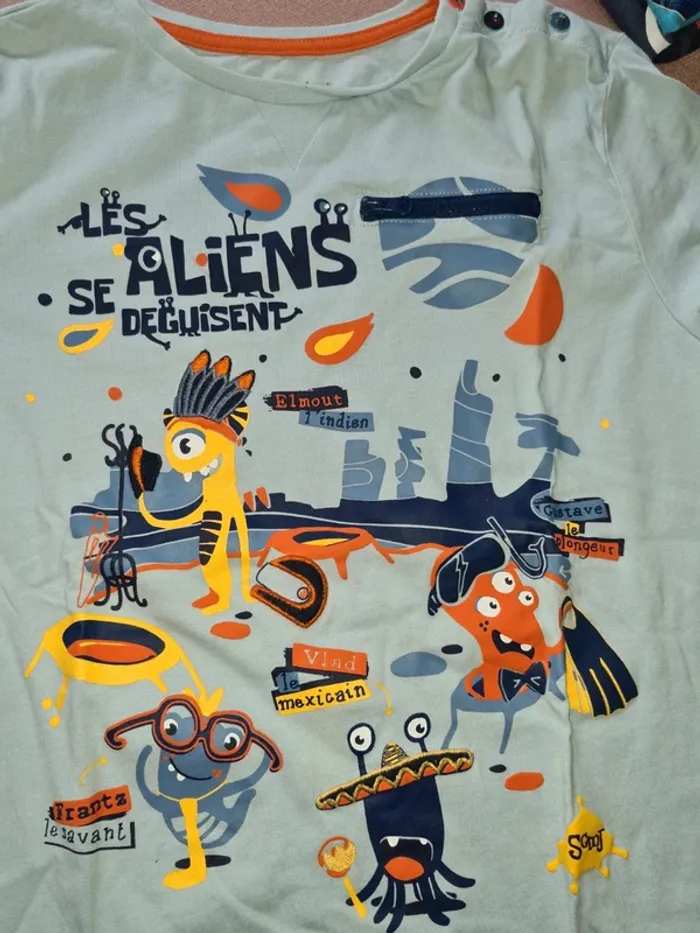 Pyjama sergent major 11 ans 2 pièces - photo numéro 5