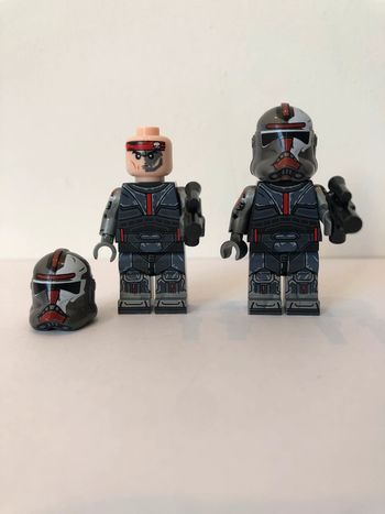 Figurine type lego 2 clones. Star Wars