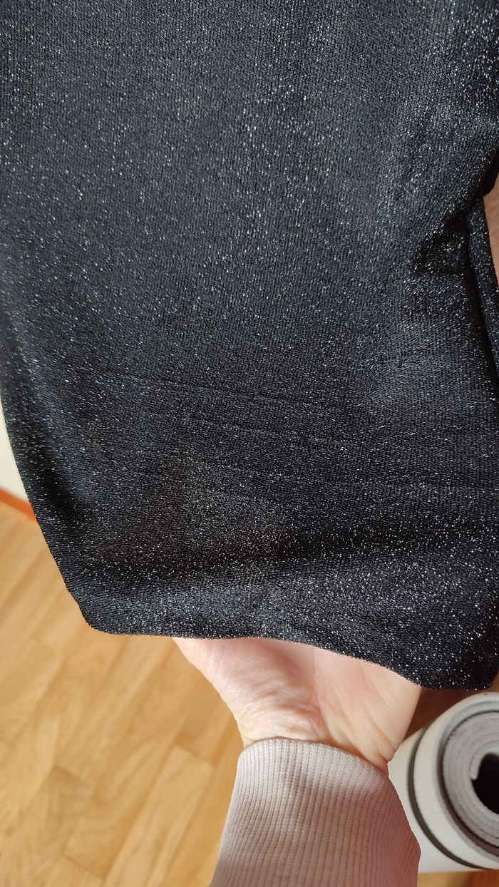 Haut noir lurex - photo numéro 8