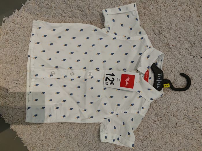 Chemisette garçon 3 ans