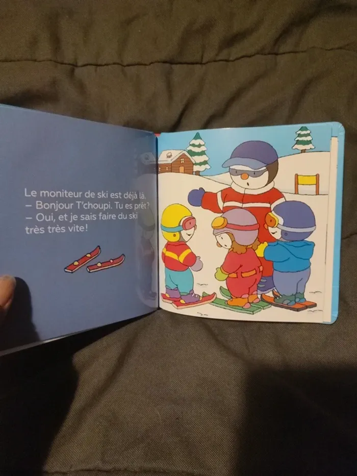 Livre T'choupi fait du ski - photo numéro 8