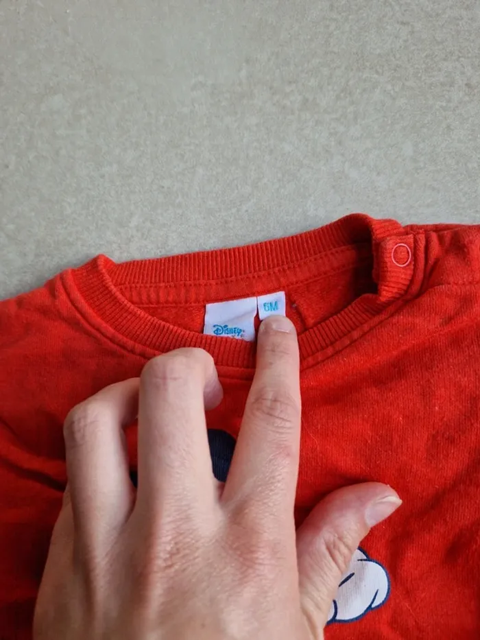 Ensemble Mickey garçon 6 mois - photo numéro 3