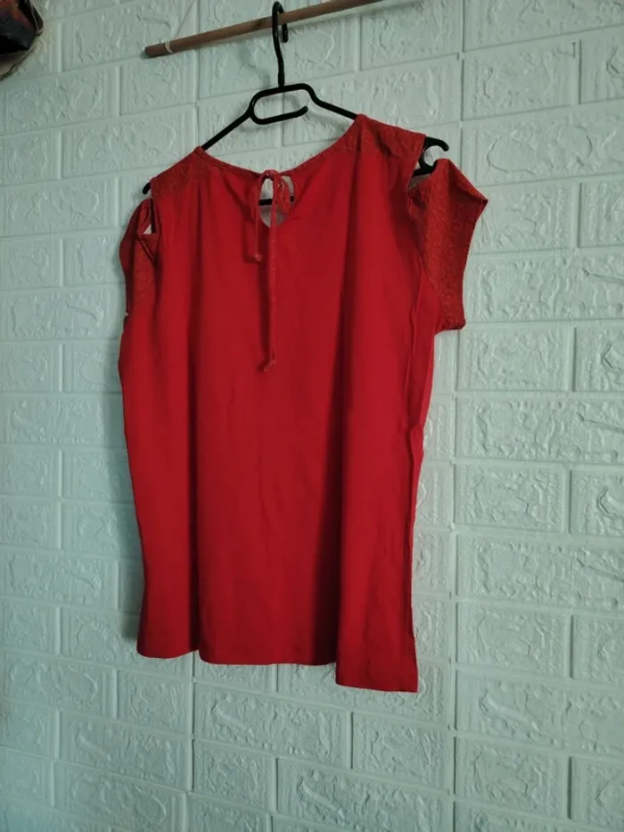 Ensemble 3 pièces femme, jupe, tee-shirt et foulard - photo numéro 7