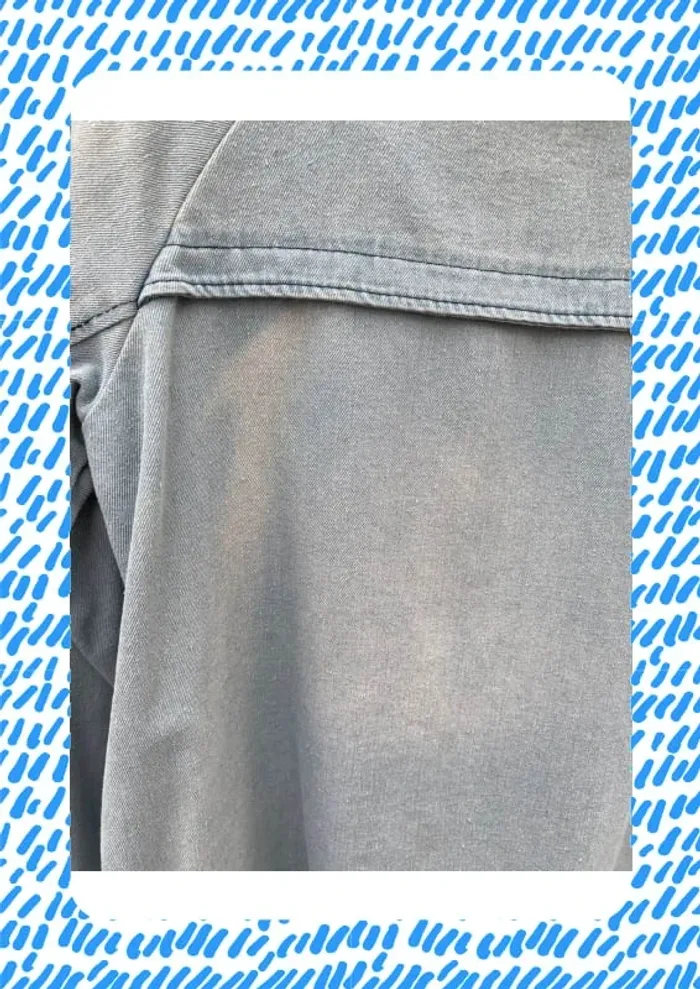 Veste en jean bleu clair - photo numéro 6