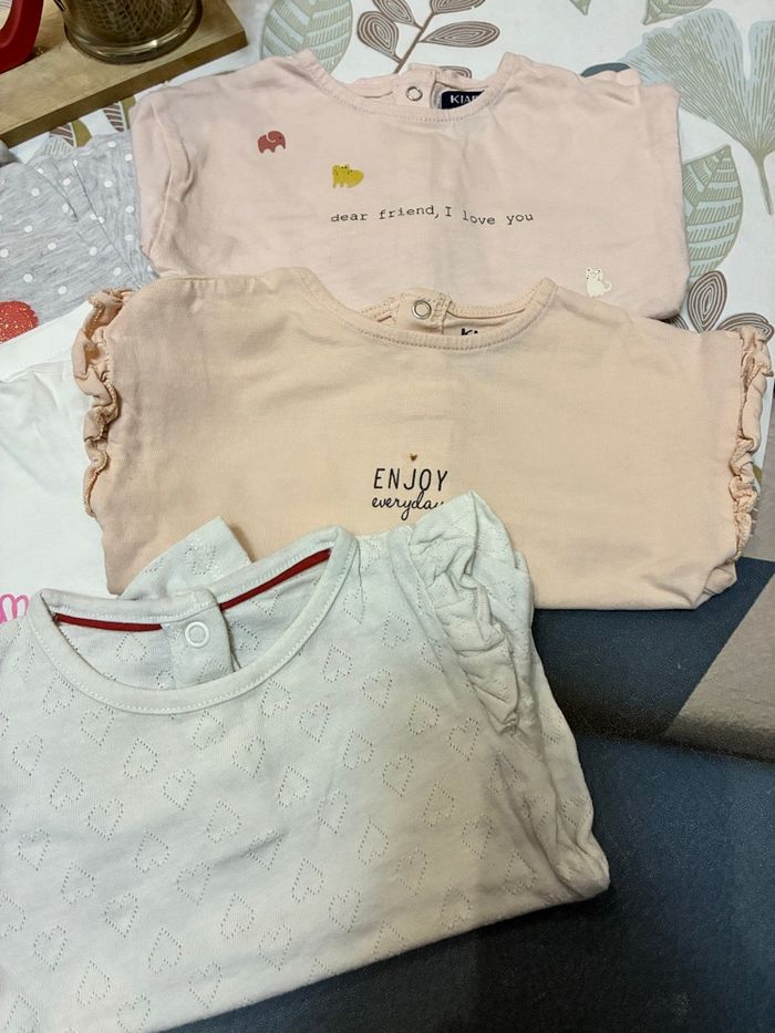 Lot de hauts fille - 6 mois - photo numéro 3