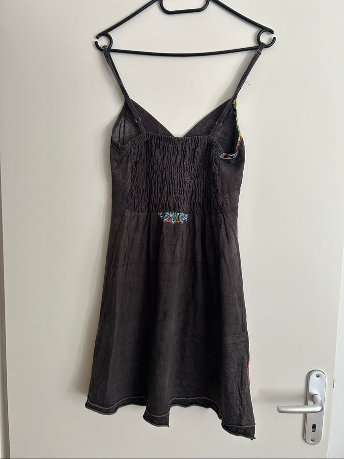 Petite robe bohème marron - photo numéro 2