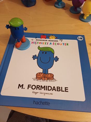 Livre + figurine M. Formidable