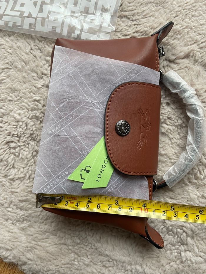 Sac Longchamp XS marron - photo numéro 6