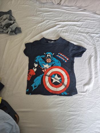 T-shirt captain américa