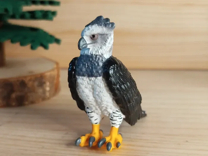 Schleich hibou Harpie féroce Figurine animal de la forêt - photo numéro 2