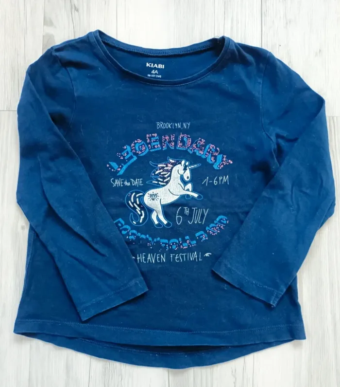 Lot de t-shirt manche longue 3/4 ans - photo numéro 3