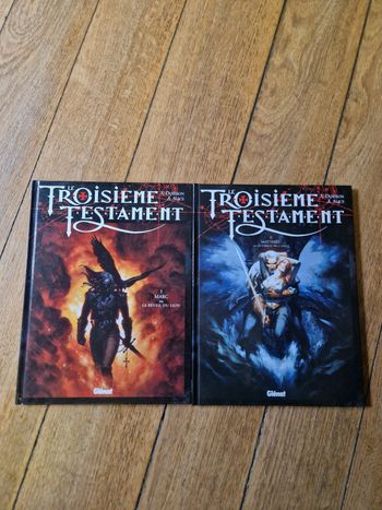 Lot de 2 bd le troisième testament tome 1 et 2