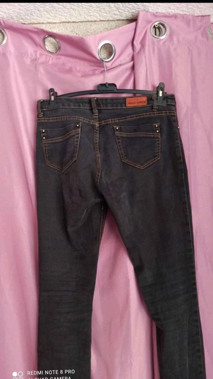 Jeans  anthracite  taille 40 - photo numéro 6