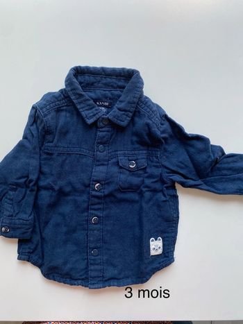 Chemise 3 mois