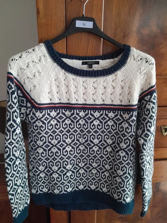 Pull bicolore - photo numéro 2