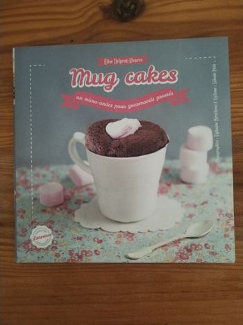 Livre recettes minutes de Mug Cakes