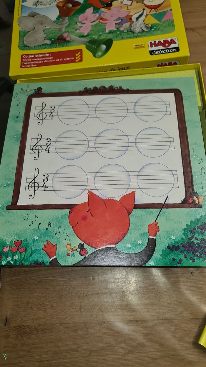Jeu d'éveil Petits Musiciens des éditions Haba, - photo numéro 5