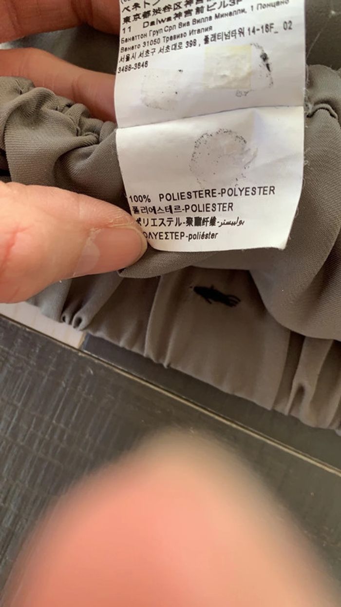 Pantalon léger gris 7/8 ans Benetton - photo numéro 8