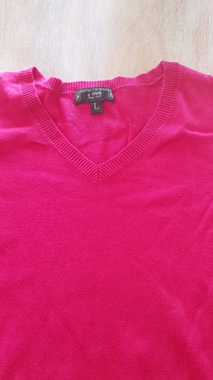 Pull homme col V - photo numéro 2