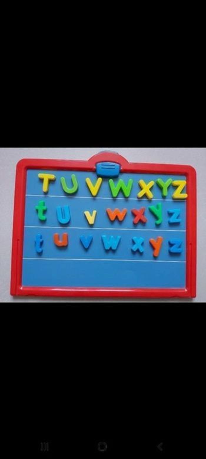 Tableau magnétique valisette lettres et chiffres - photo numéro 7