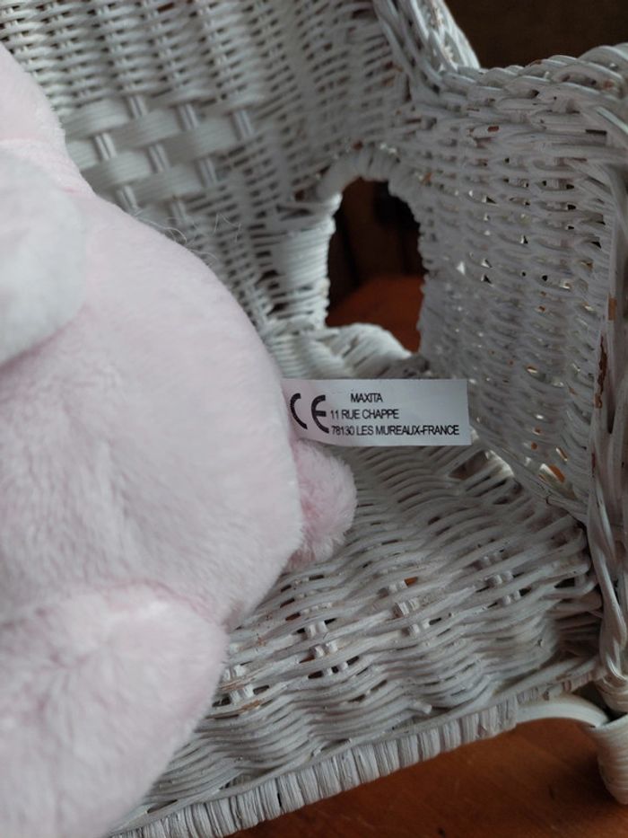 Ours en peluche rose Maxita - photo numéro 5