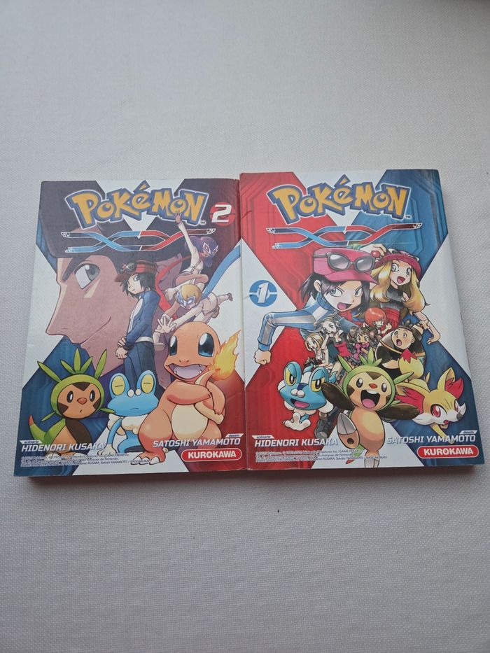 Mangas XY Pokémon 1 et 2
