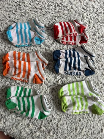 Semainier chaussettes 22-24