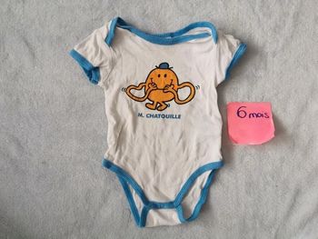 Body - Monsieur Madame - 6 mois