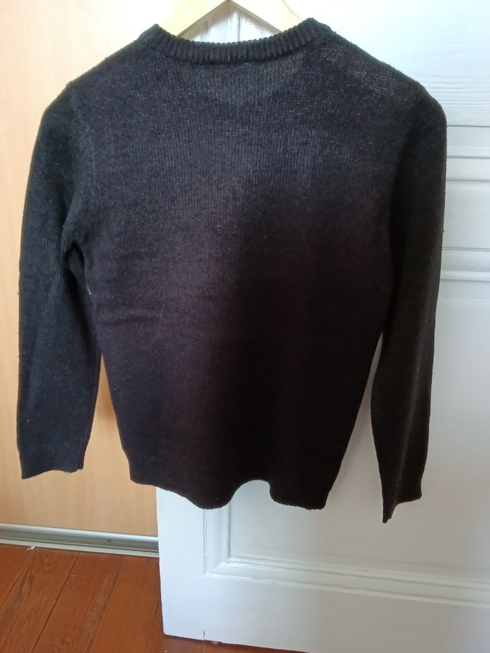 Pull Zeeman noir et multicolore - photo numéro 3