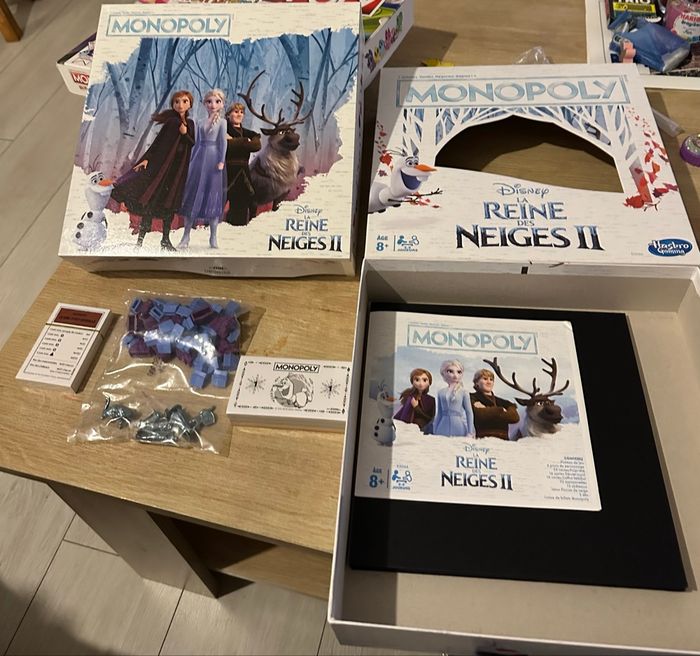 Jeux Monopoly reine des neiges 2