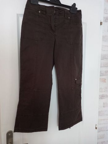 Pantacourt marron  Camaïeu