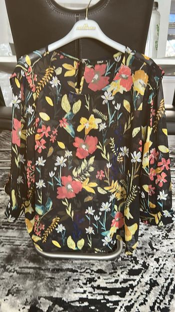 Blouse only motif fleurs