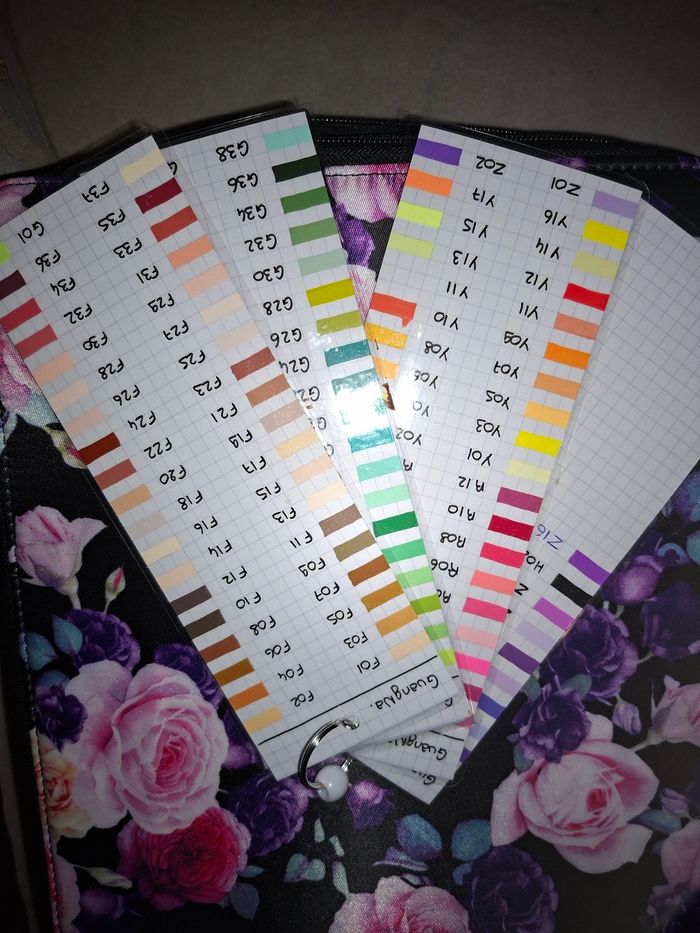 GuangNa stylo bille acryliqueLot complet des 168 couleurs, acheter neufs 115 euros plus 2 boîtes supplémentaire pour 10 euros sois 125 le tout. Il y a 20 doubles a la fin de la trousse car 4 stylos dysfonctionnés donc j’ai racheté les deux pochettes conce - photo numéro 5