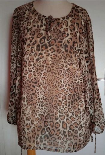 Blouse léopard taillissime 46