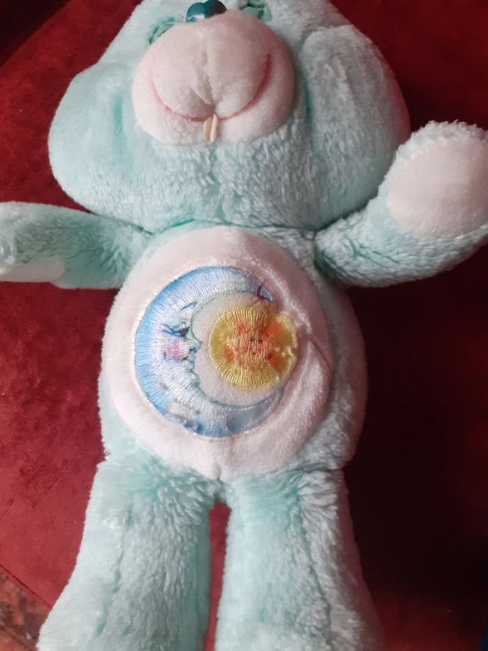 🧸 Peluche bisounours croissant de lune Gros dodo vintage - photo numéro 4