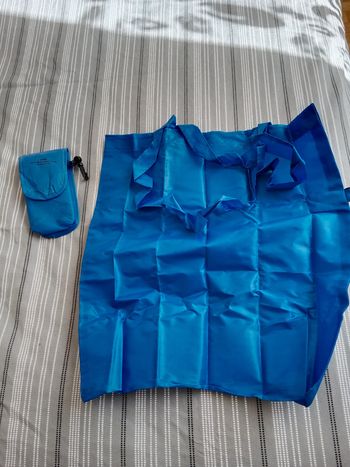 sac de course pliable dans étui