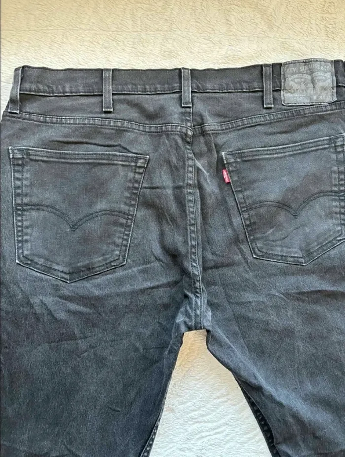 Jeans Levi’s homme 502 slim Taper W38 L32 XL/48 – Coupe fuselée noir - photo numéro 13