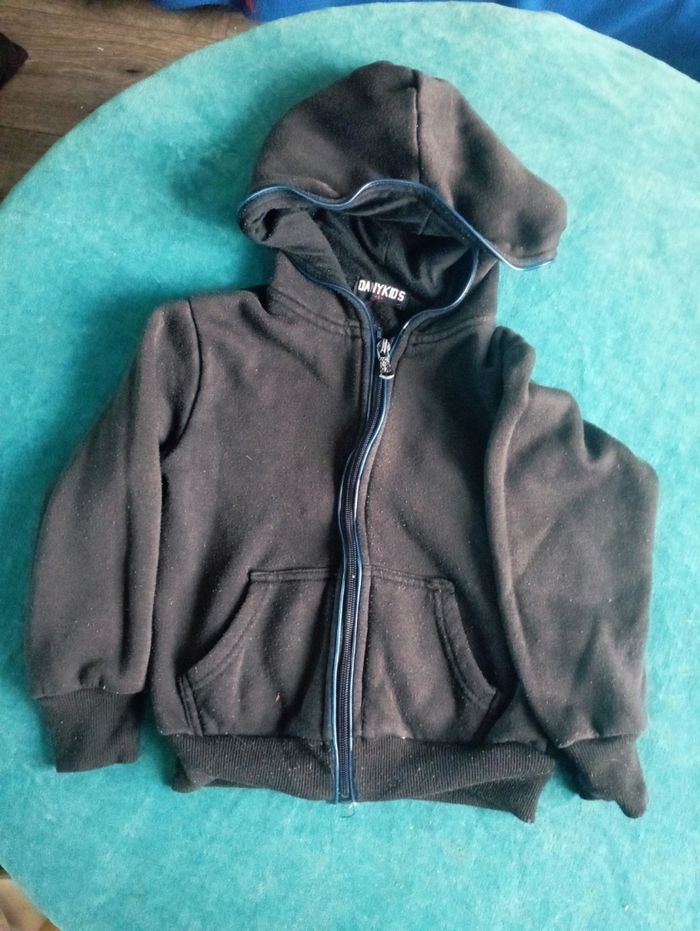 Veste zippée capuche