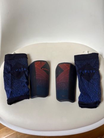 Protège tibia avec chaussettes Décathlon