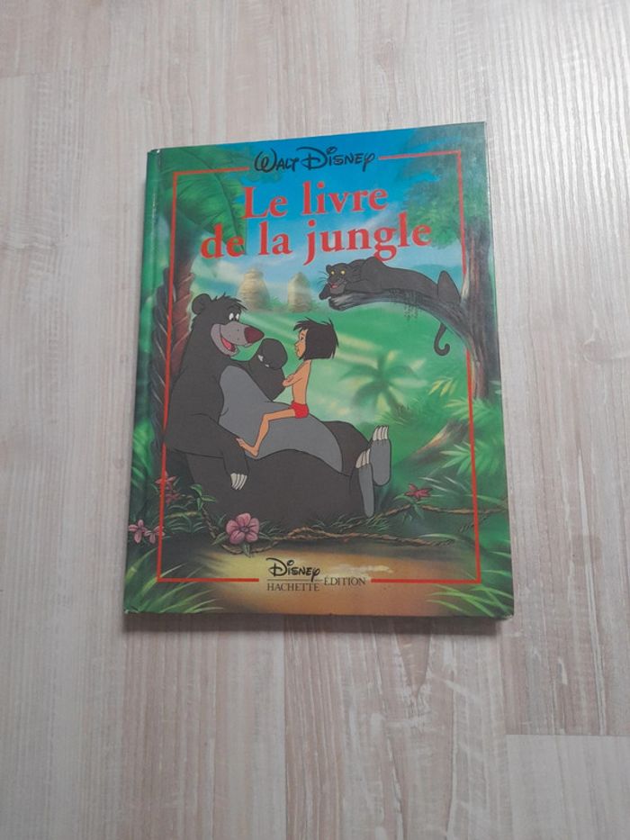 Livre walt disney le livre de la jungle