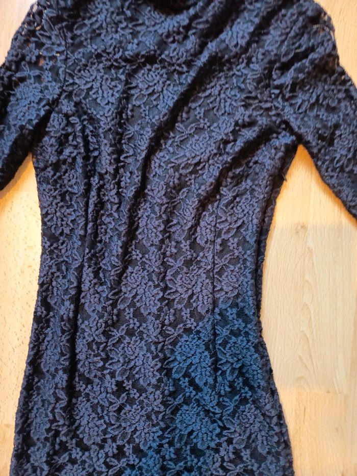 Robe noir cocktail Zara taille S - photo numéro 2