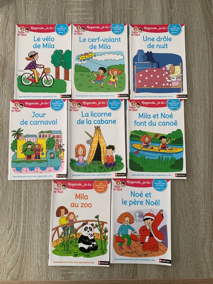 Regarde , je lis ! Mila et Noé