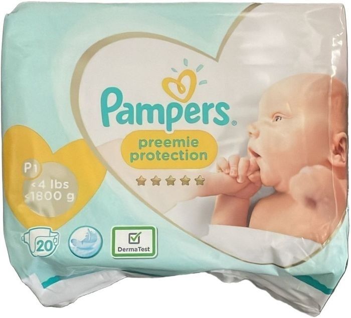 Lot de 240 Pampers Preemie Protection Neuf pour nourrissons prématurés de moins de 1,8 kg. - photo numéro 2