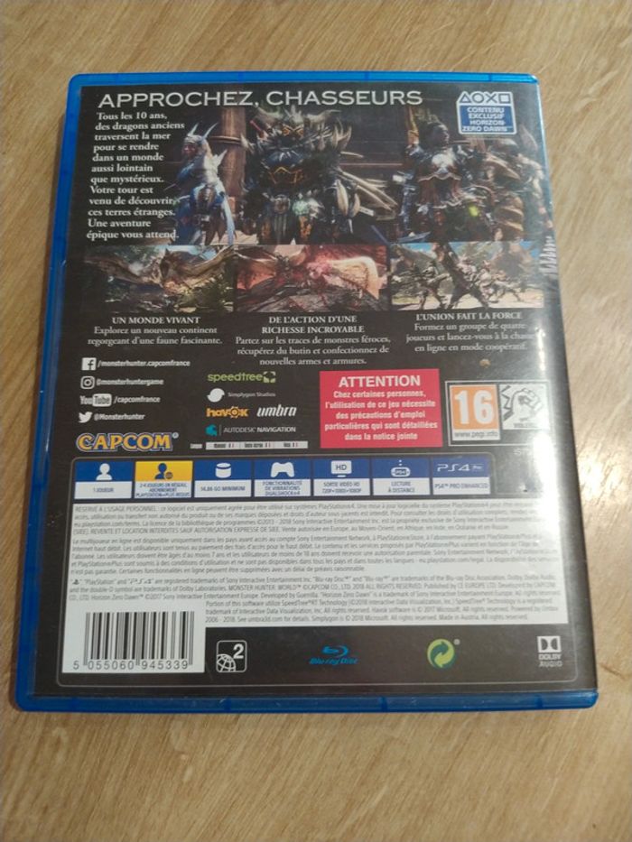 Monster hunter world ps4 - photo numéro 2