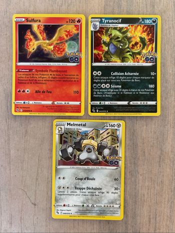 Carte Pokémon Go holographiques