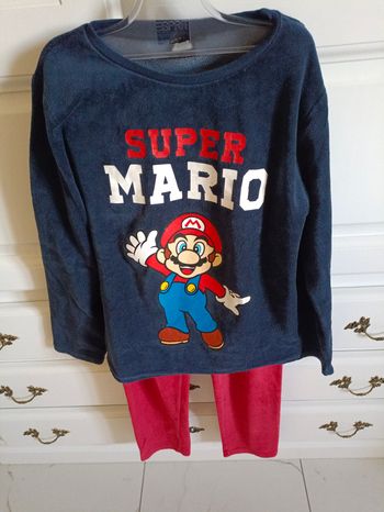 Pyjama Super Mario taille 12 ans