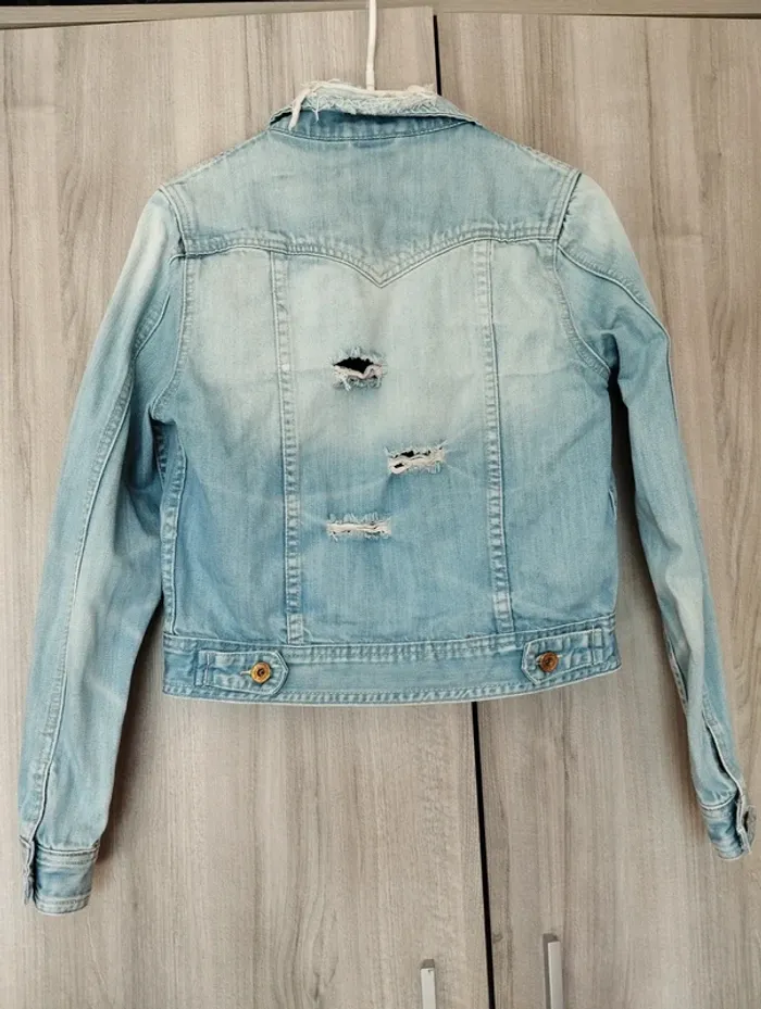 Veste en jeans Blue Rags - taille 38 🎀 - photo numéro 3