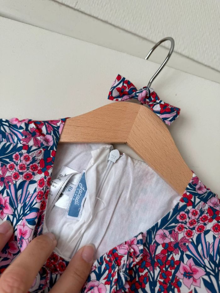 Robe liberty jacadi et barrette - photo numéro 3