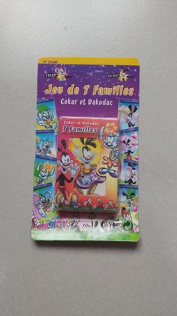 Jeu de 7 familles Cokar et Dakodac