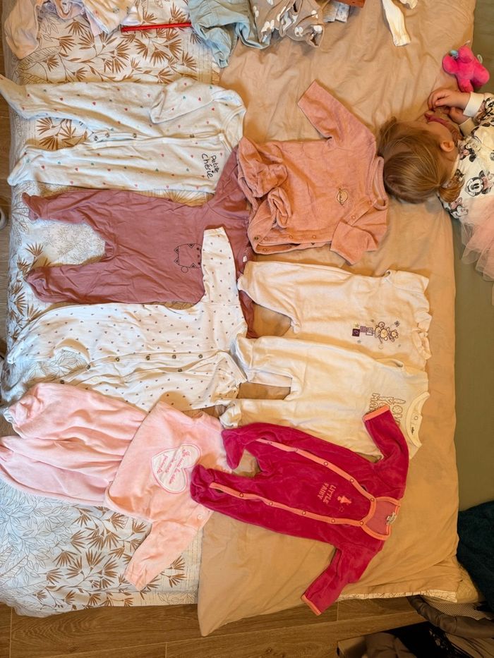lot vêtement bébé fille 3 mois - photo numéro 6